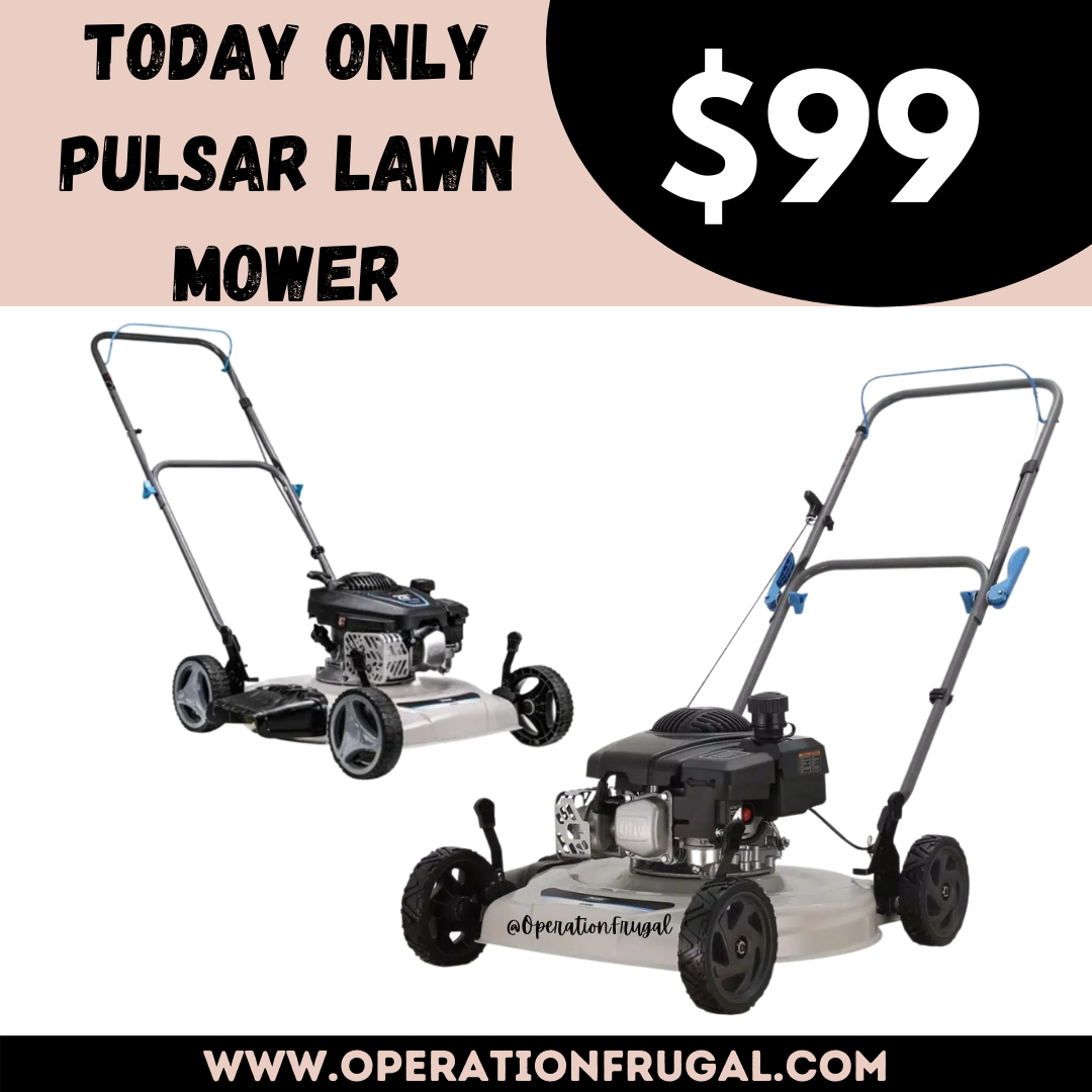 $99 Pulsar Push Lawn Mower