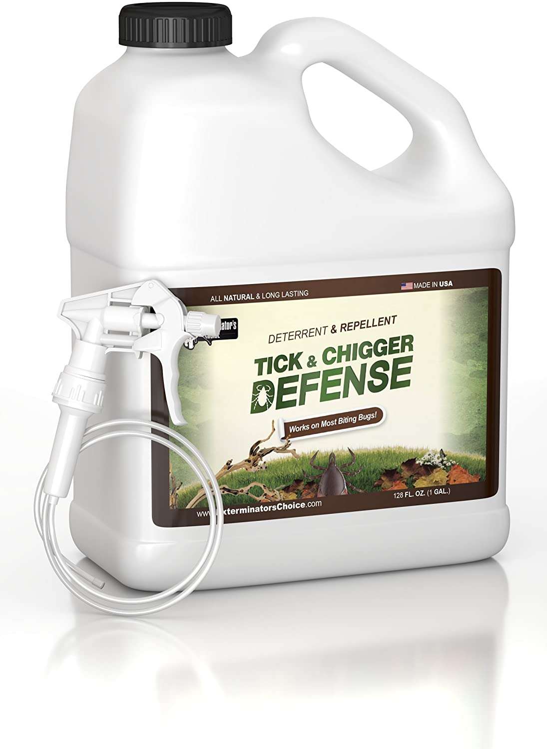 Amazon.com : Exterminators Choice Tick and Chigger Defense Repellent ...