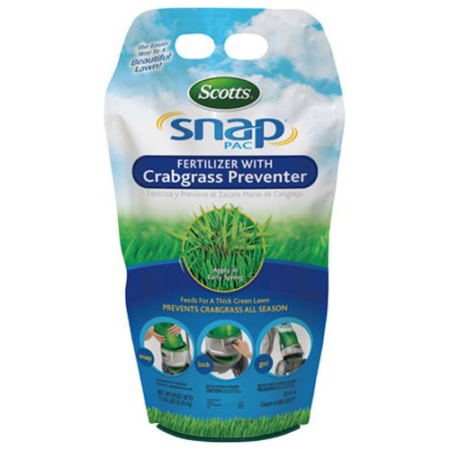 Apply in Early Spring â Scotts Snap Pac Fertilizer with Crabgrass ...