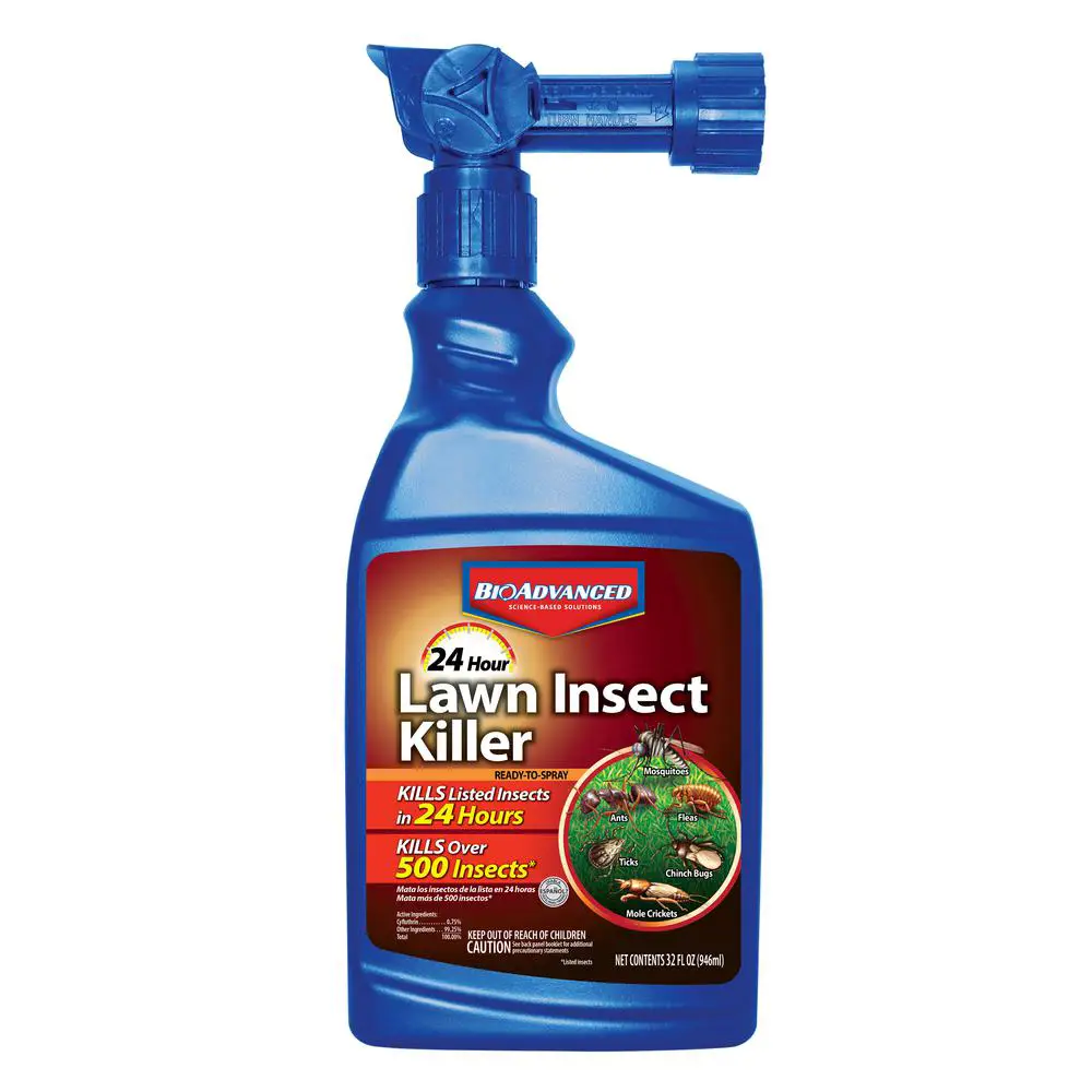 BioAdvanced 24 Hour Lawn Insect Killer 32 oz. Ready to Spray