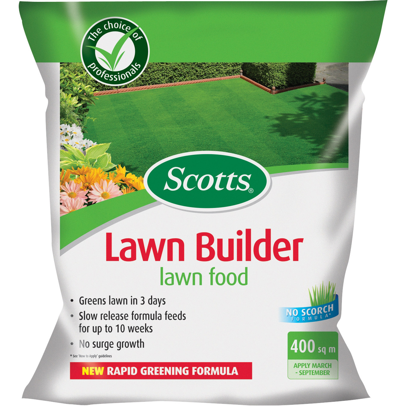 Buy Scotts evergreen lawn builder 8kg (400 sq m)