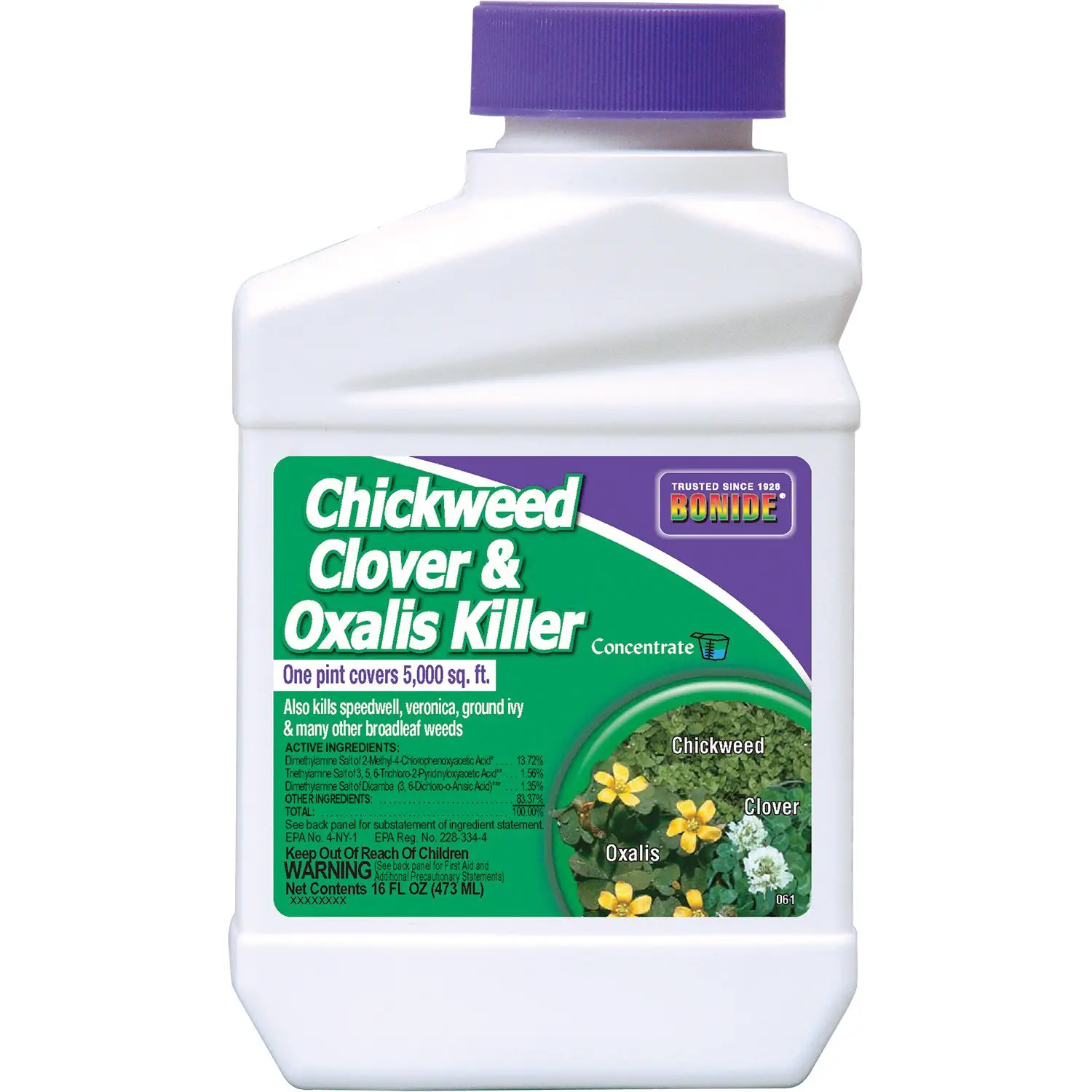 Chickweed, Clover and Oxalis Killer
