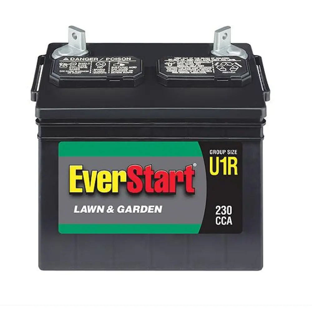 EverStart Lead Acid Lawn &  Garden Battery, Group Size U1R (12 Volt/230 ...