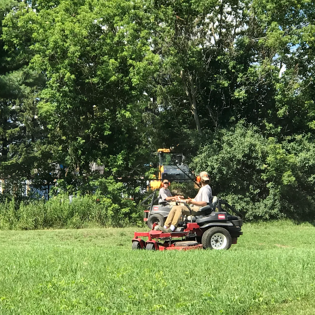 Father Mows Best Grass Cutting