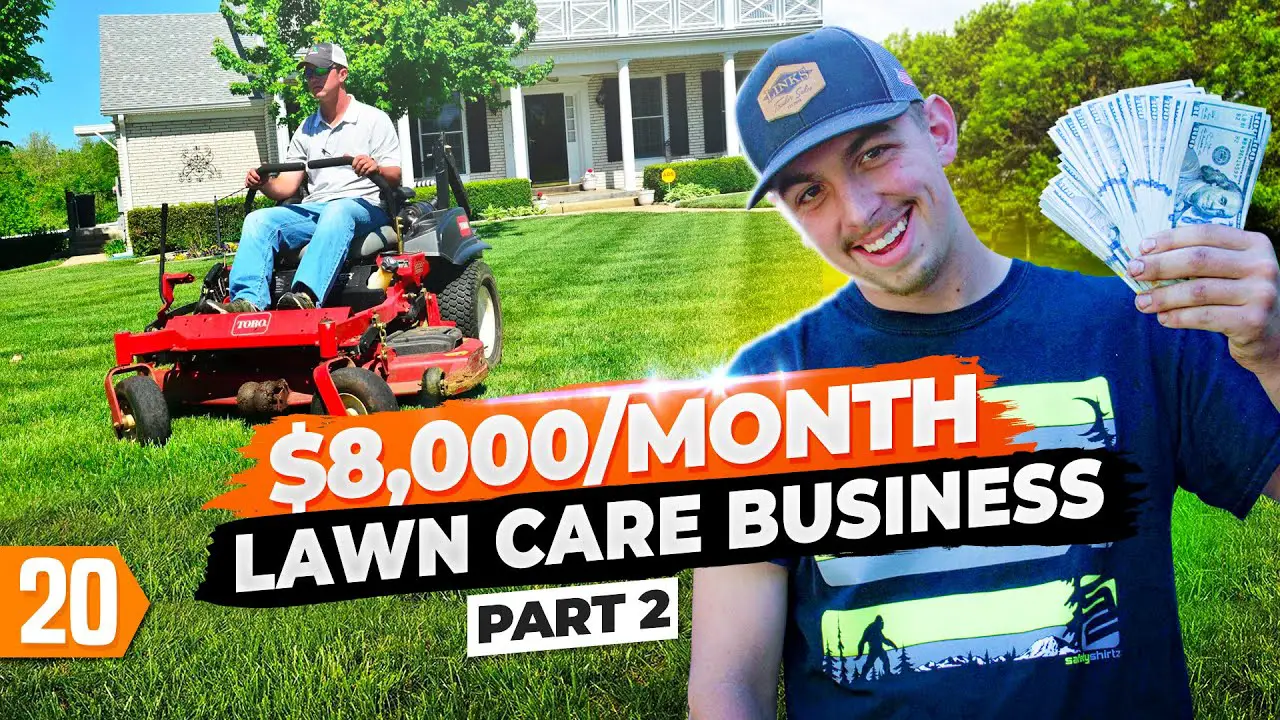 From $0 to $8,000 per month in the Lawn Care Business at ...