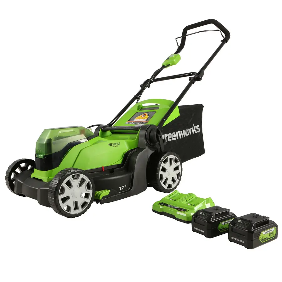 Greenworks Cordless Electric Push Lawn Mowers at Lowes.com
