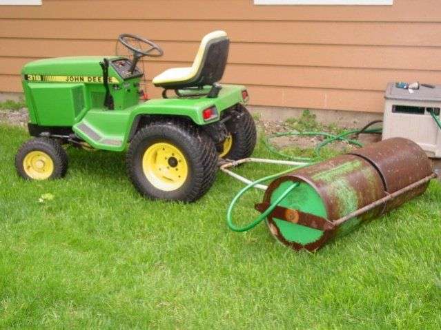 Home Made Lawn Rollers