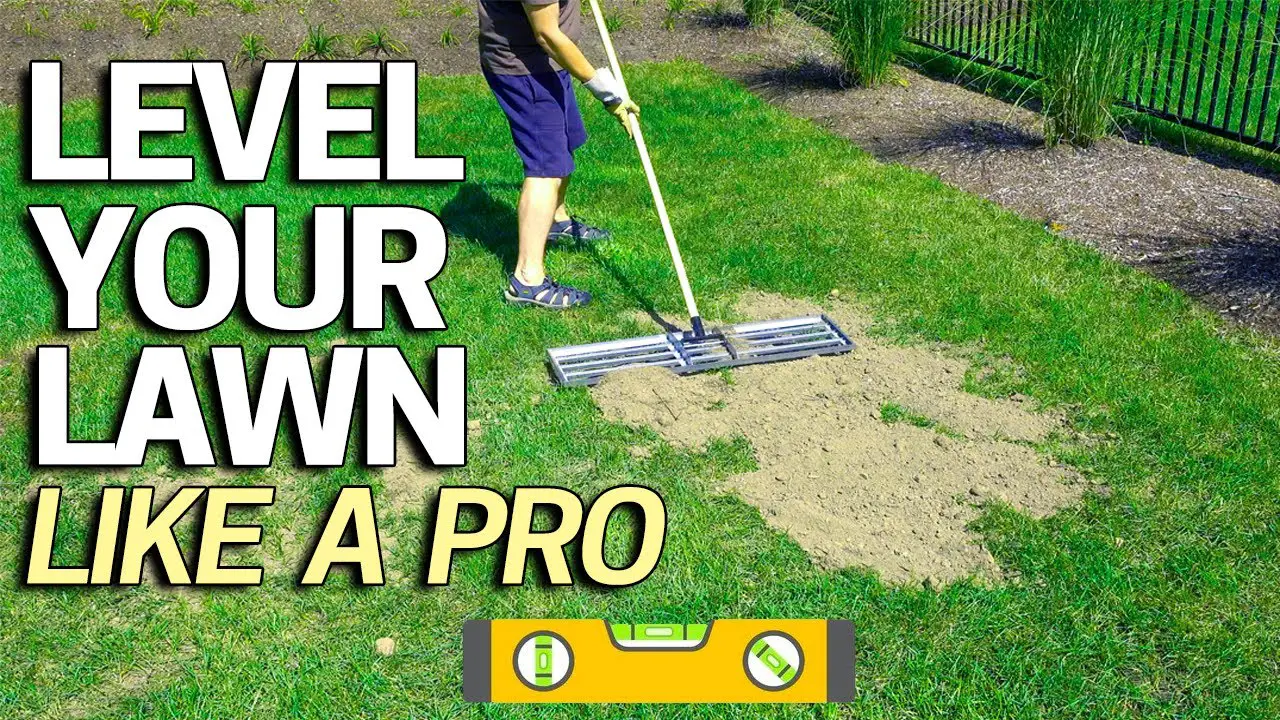 How to GET a LEVEL LAWN / Tool for Sand Soil / Peat Top ...