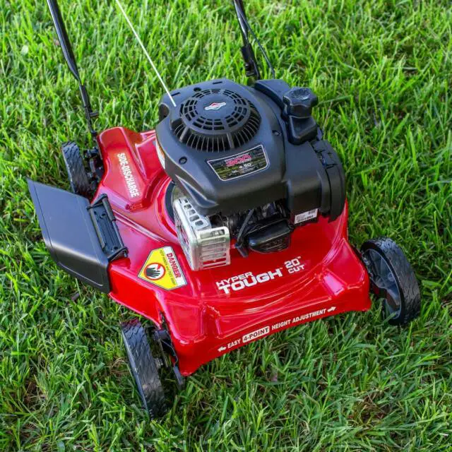 Hyper Tough 20 inch Side Discharge Push Mower with Briggs ...