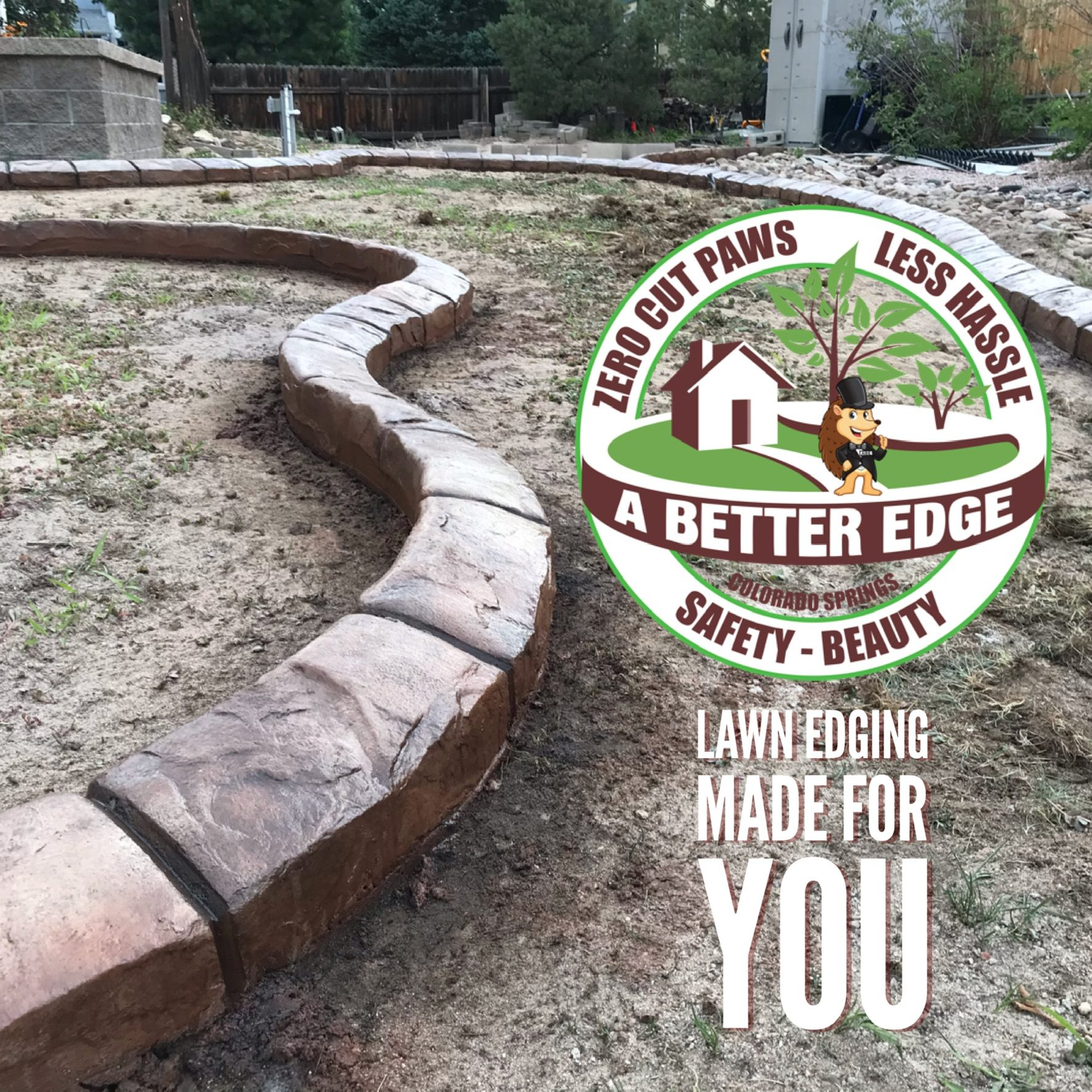 Landscape borders from A Better Edge make your yard look great and easy ...