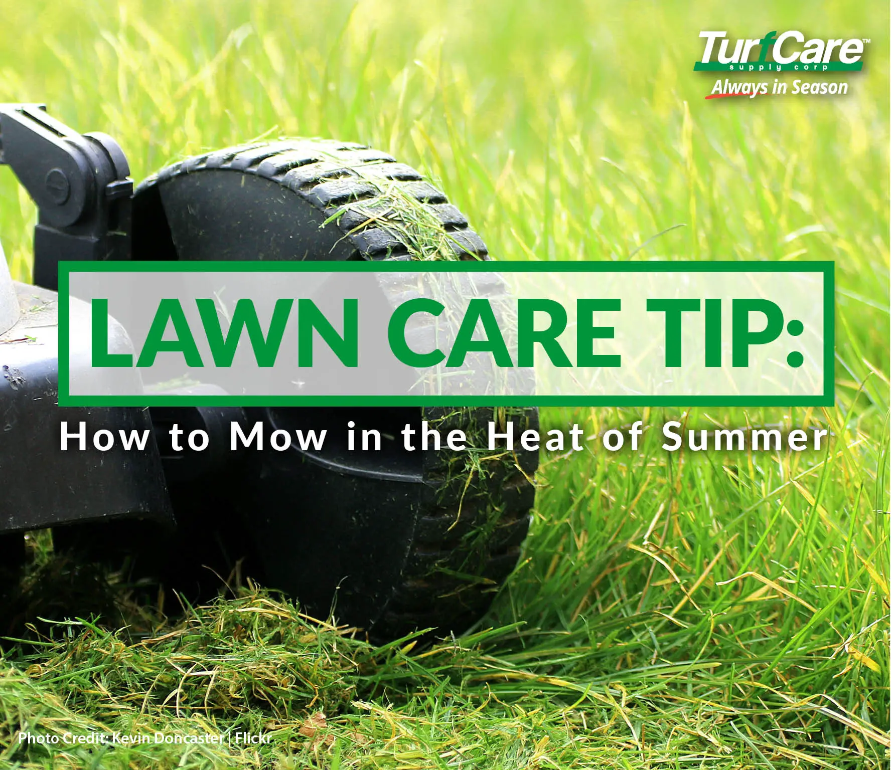 Lawn Care Tip: How to Mow in the Heat of Summer