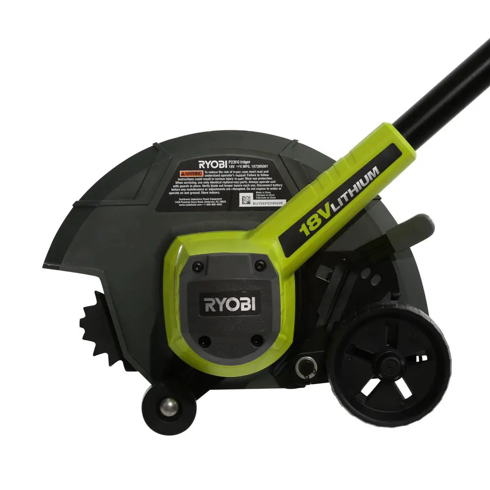 Lawn Edger Combo Electric Ryobi Cordless Trimmer Battery ...
