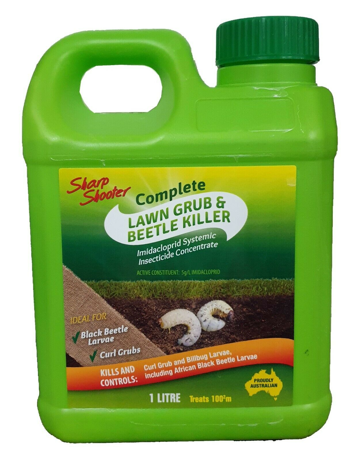 Lawn Grub &  Black Beetle Killer Concentrate 1L Insecticide ...