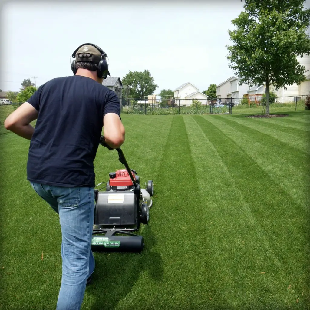 Lawn Stryper Lawn Striping System  Ryan Knorr Lawn Care