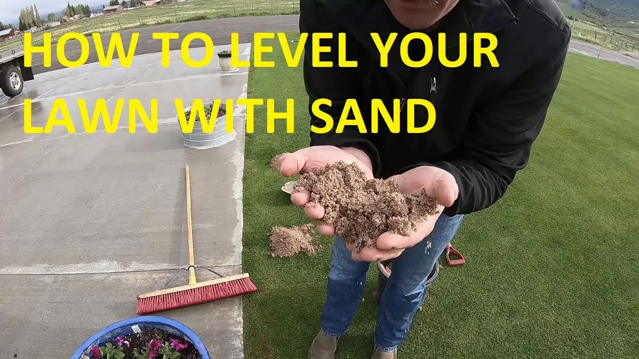 Level Lawn with SAND