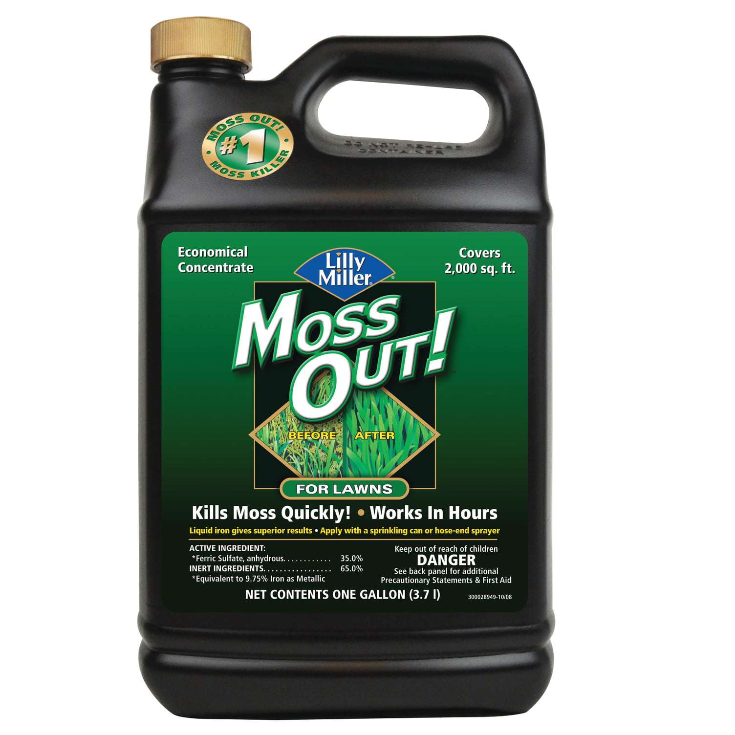 Lilly Miller Moss Out! Lawn Moss Killer Concentrate Herbicide, 1 gal ...