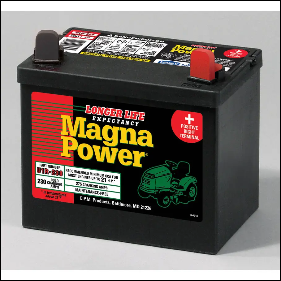 Lowes Lawn Mower Battery