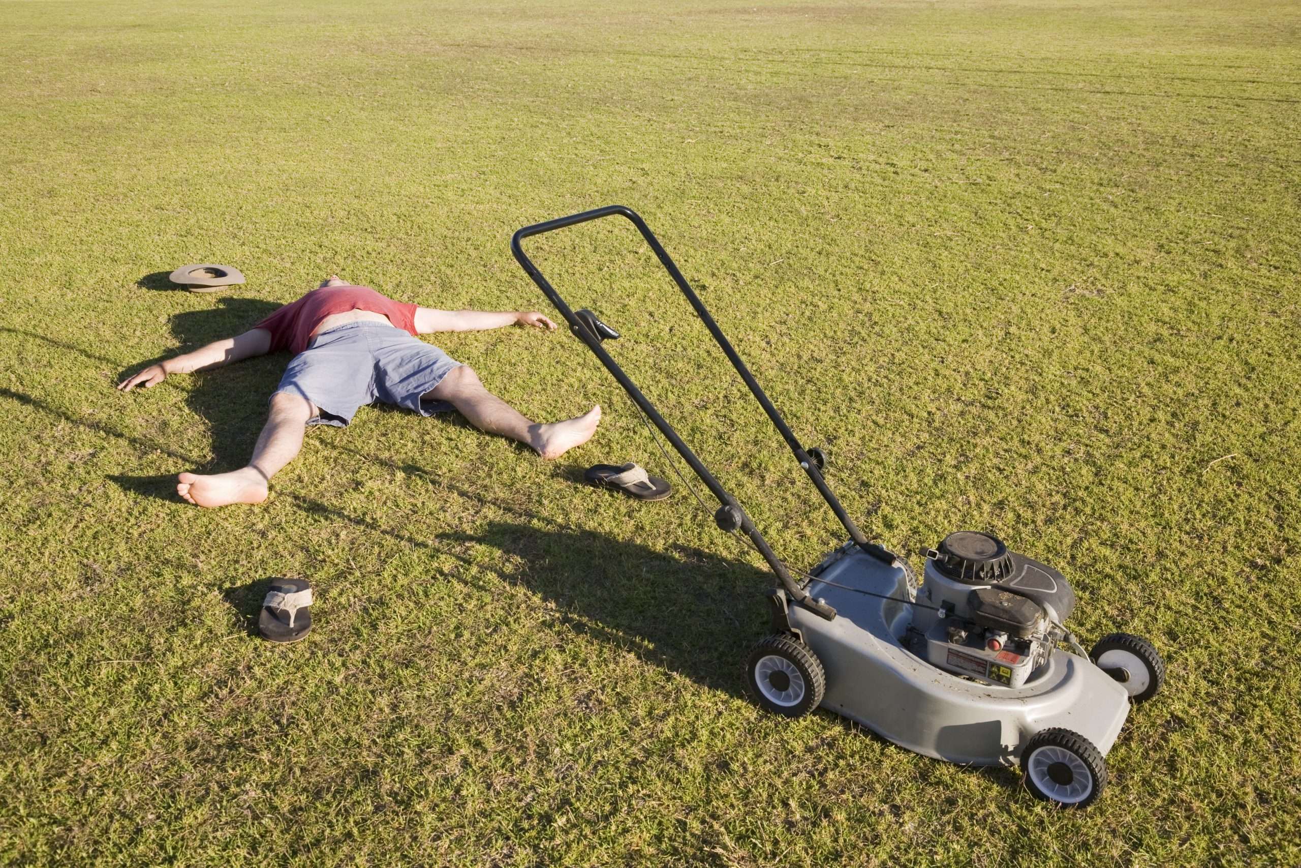 Mowing the Lawn is Bad for your Health