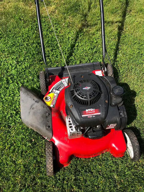 Mtd lawn mower. 1 year old $60 for Sale in Puyallup, WA ...