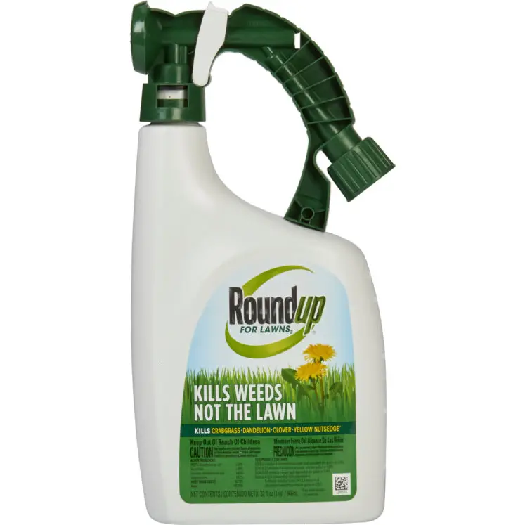 Roundup 32 Oz For Lawns Weed Killer Ready