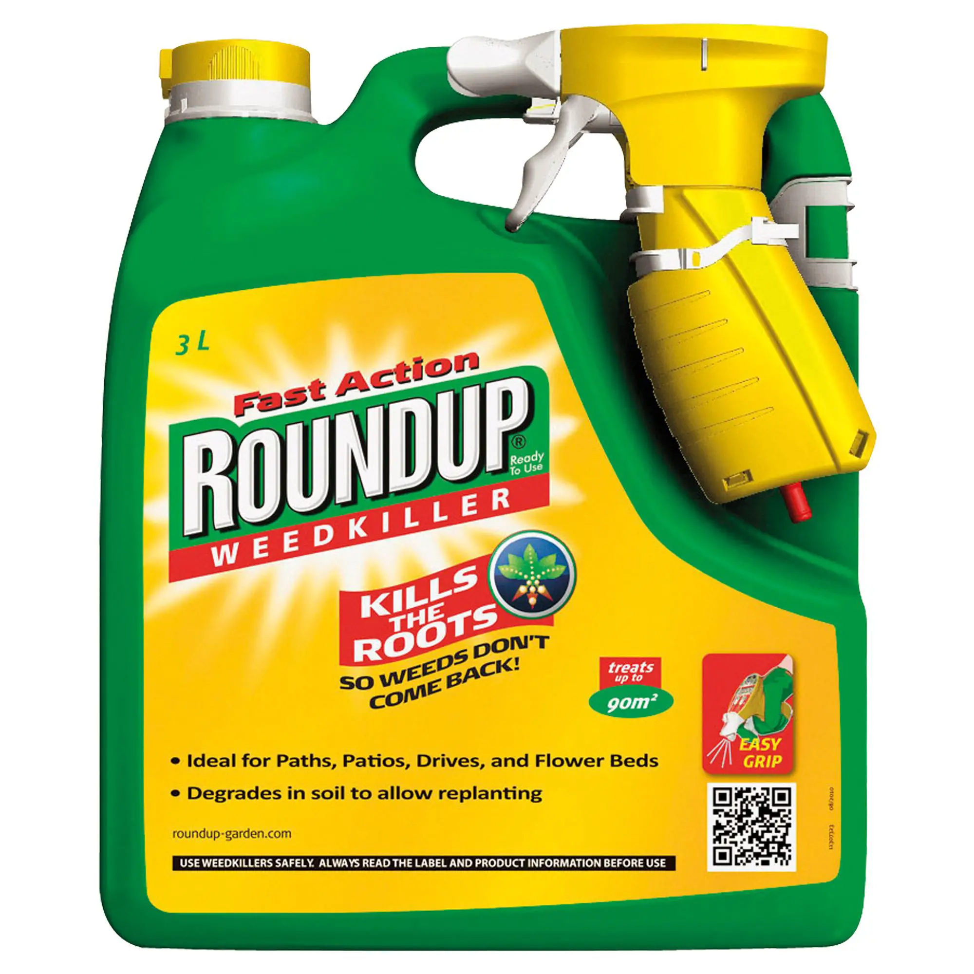 Roundup Fast Action Ready to Use Weed Killer 3L