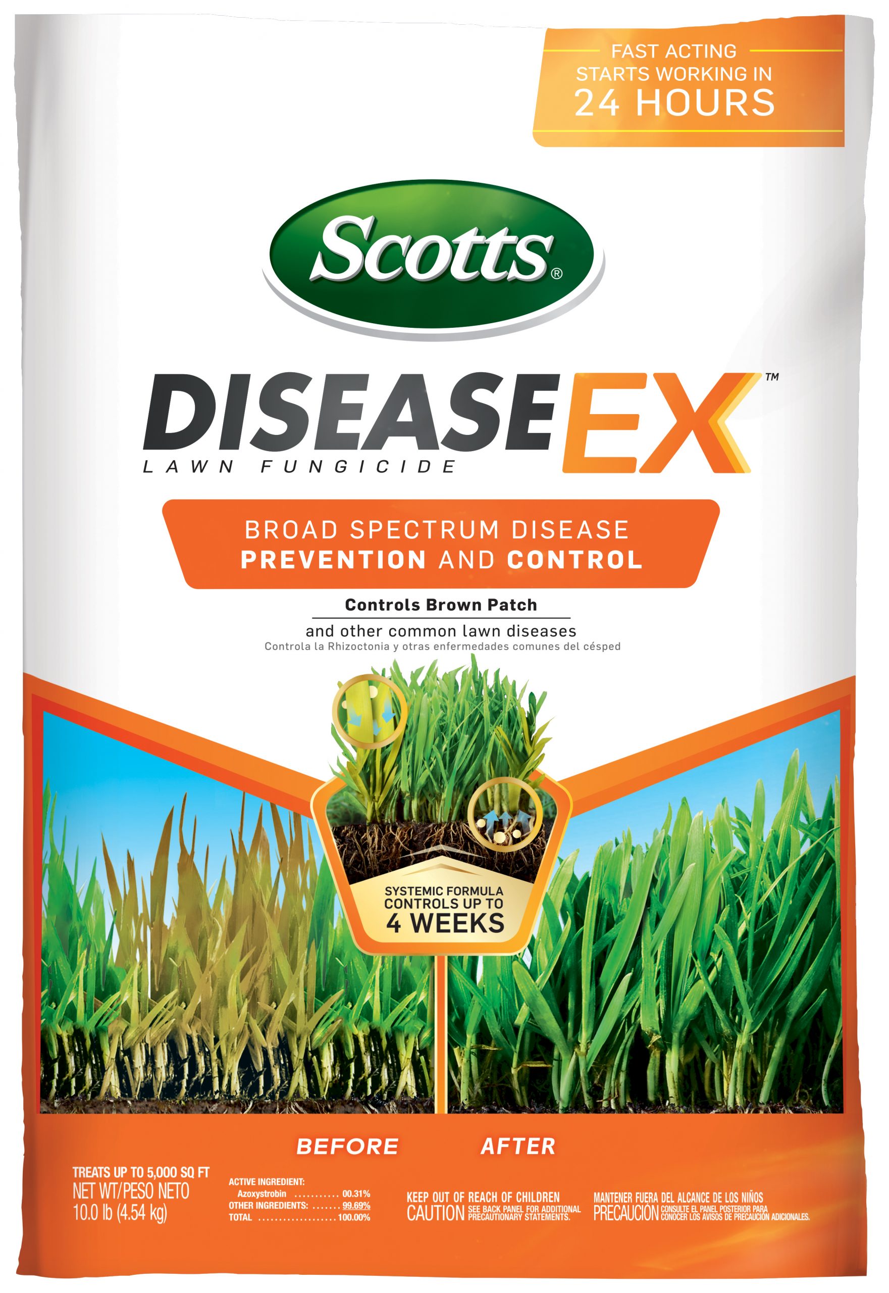 Scotts® DiseaseEx Lawn Fungicide
