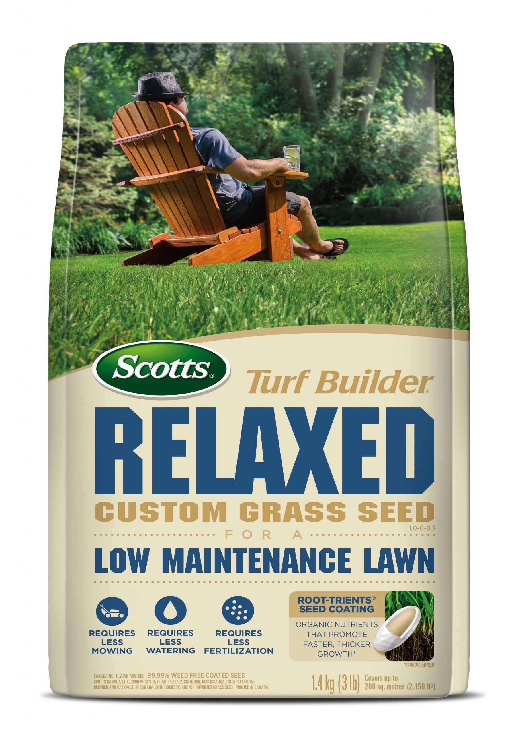 Scotts® Turf Builder® RELAXED Custom Grass Seed