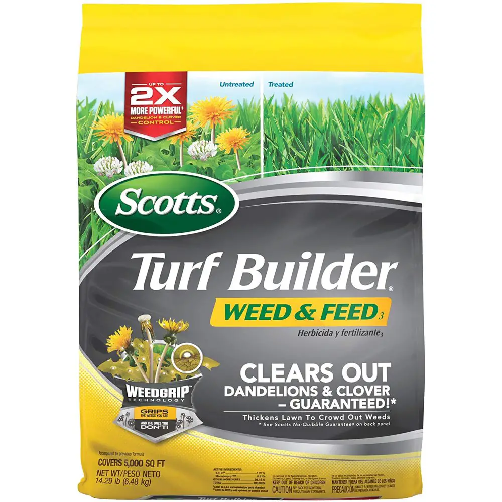 Scotts Turf Builder Weed and Feed 3, 5,000 Sq. Ft.