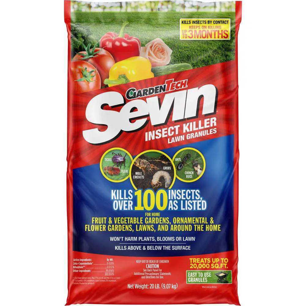 Sevin 20 lbs. Garden Insect Granules Killer
