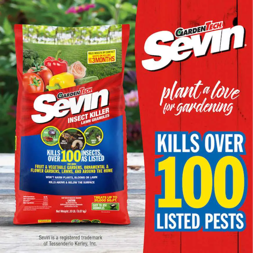 Sevin 20 lbs. Lawn Insect Killer Granules