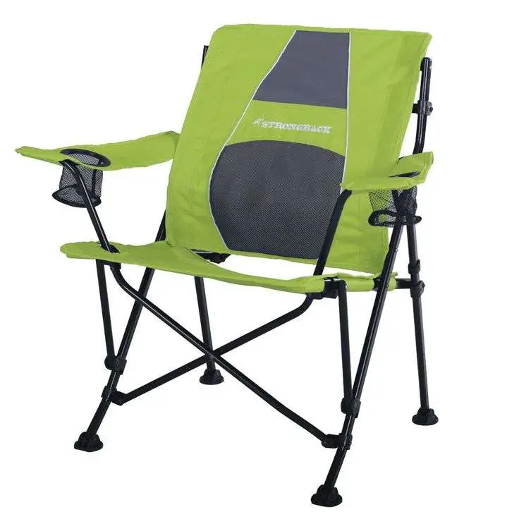STRONGBACK Guru Folding Camp Chair with Lumbar Support ...
