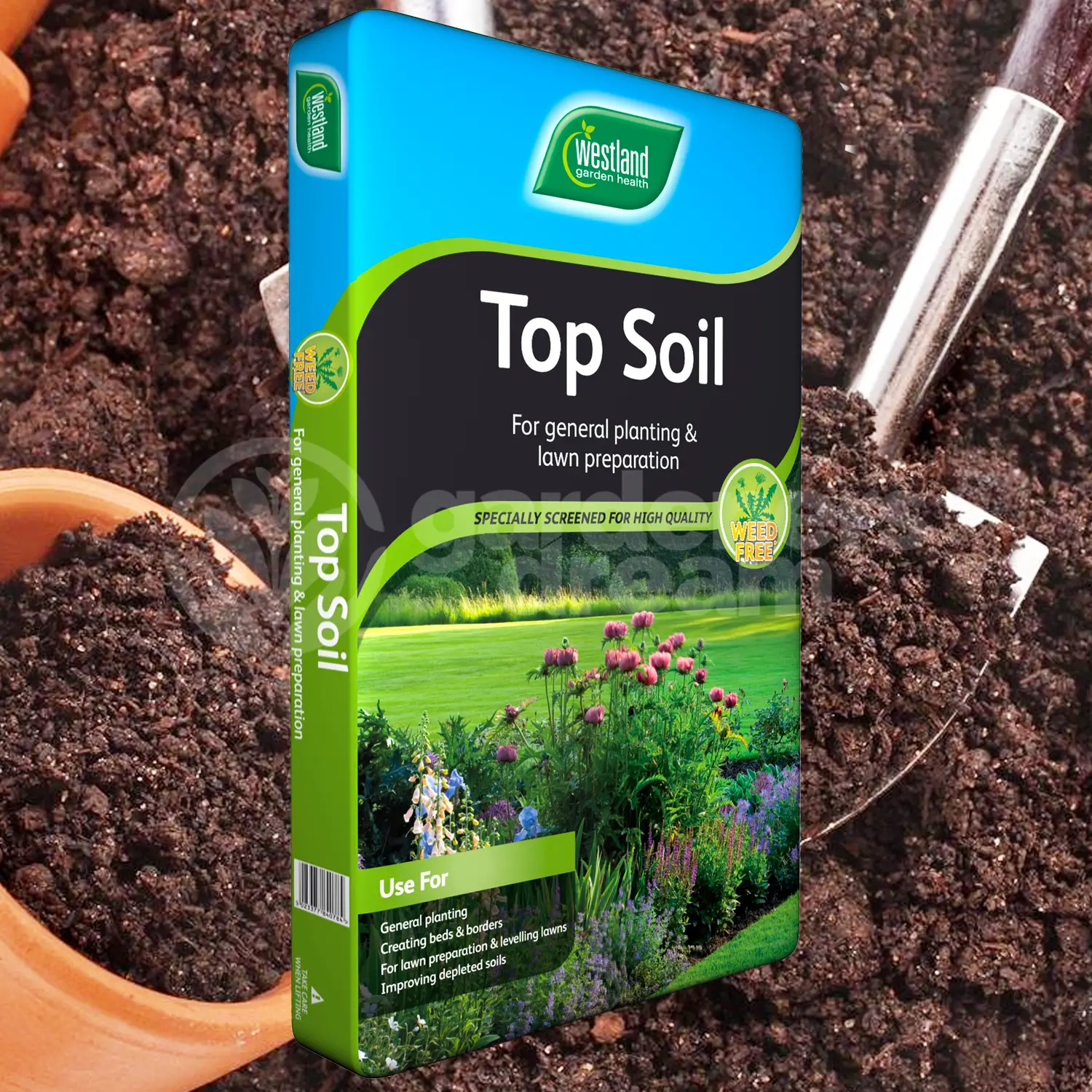 Westland 35L Top Soil Multi Purpose For Grass Seed Lawns ...